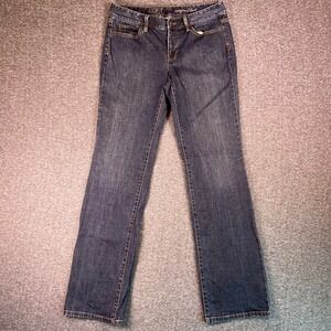 LOFT Original Boot Jeans Dark Wash Womens 6 Rodeo Western Stretch Denim Fit31x33